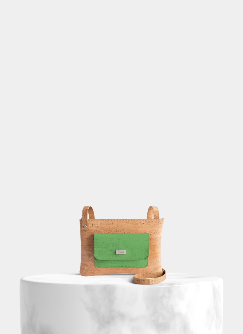 Natural Cork Crossbody Bag Color Pocket - Shop now at StudioCork