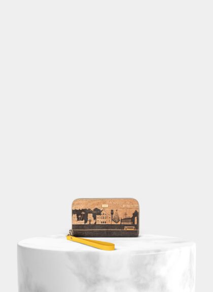 Yellow Tram Cork Wallet - Shop now at StudioCork