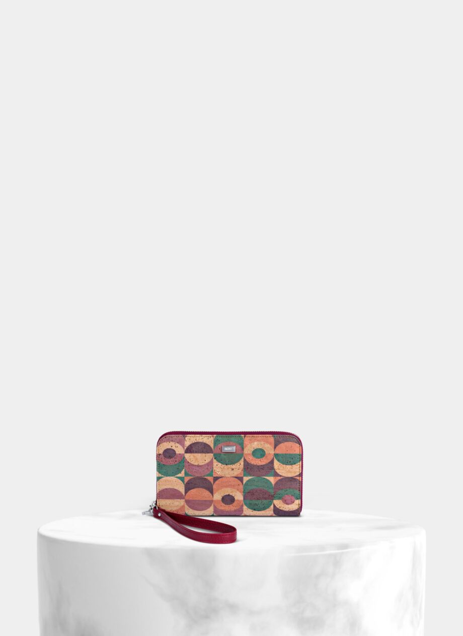 Colorful Pattern Cork Wallet - Shop now at StudioCork