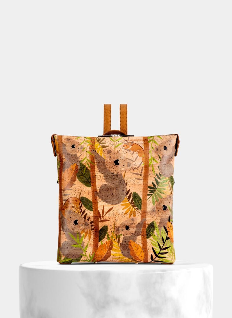 Convertible Cork Backpack Koalas - Shop now at StudioCork