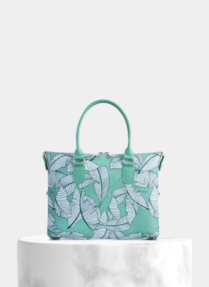 3in1 Cork Handbag Tropical Mint - Shop now at StudioCork