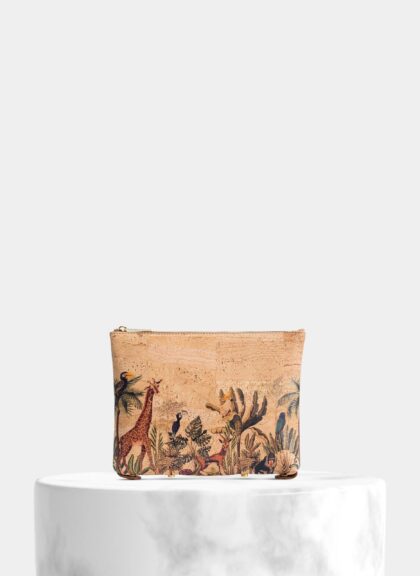 Cork Crossbody Bag 2in1 Purse Jungle and Savanna - Shop now at StudioCork