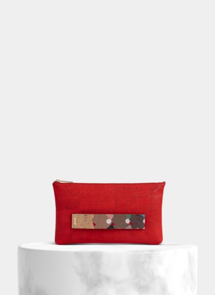 Red Cork Clutch & Crossbody Bag womens Handle - Shop now at StudioCork