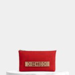 Red Cork Clutch & Crossbody Bag Gold Handle - Shop now at StudioCork