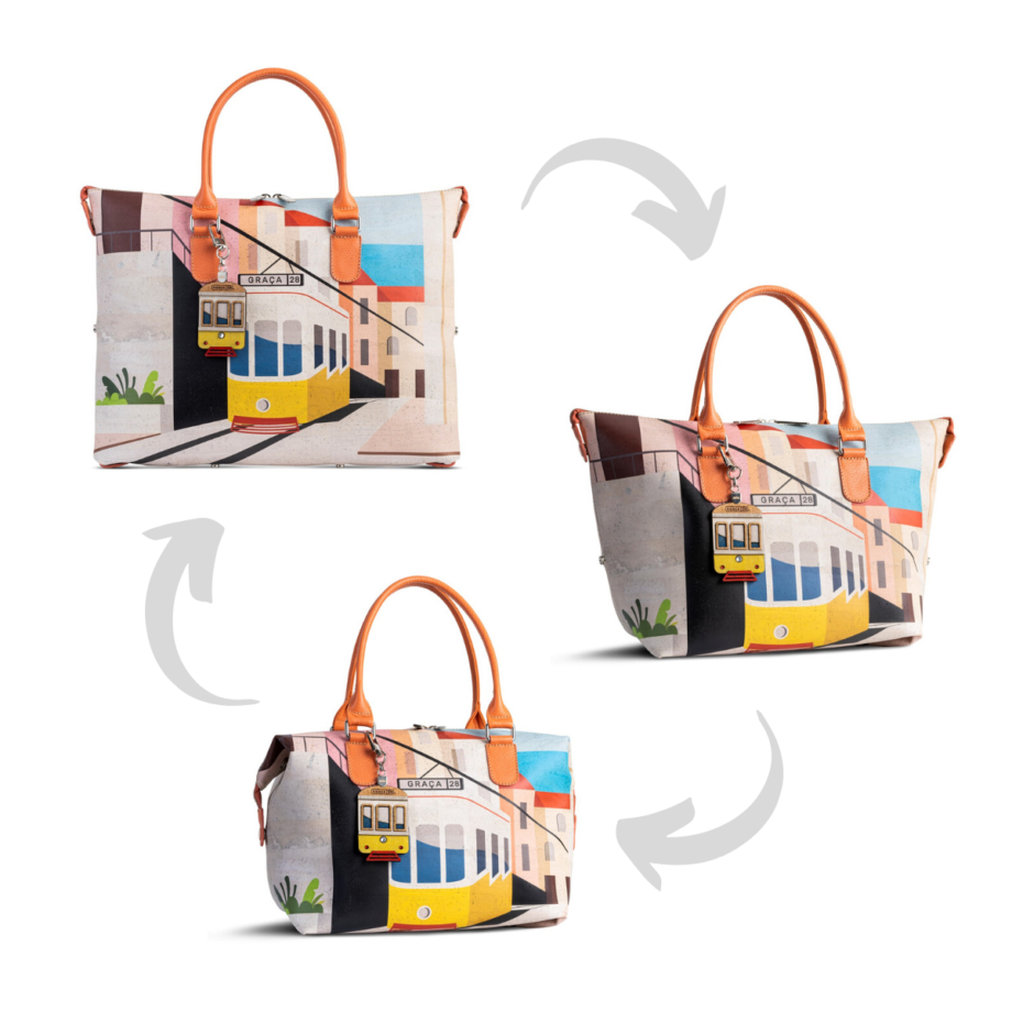 3in1 Cork Handbag Miss Viana - Shop now at StudioCork