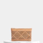 Natural Cork Clutch & Crossbody Bag Texture Detail - Shop now at StudioCork