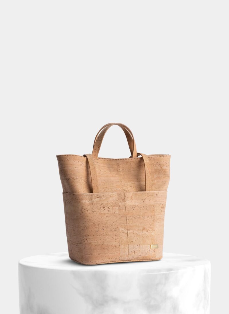 Minimal Cork Small Tote Bag - Shop now at StudioCork