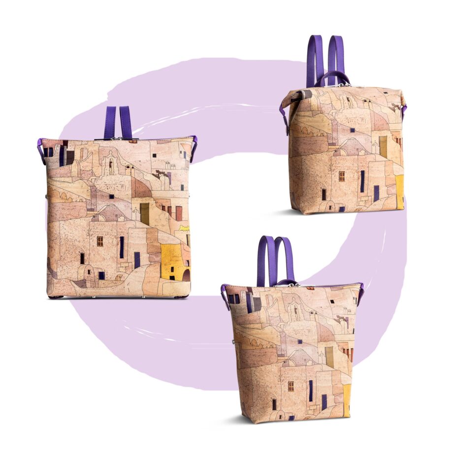 Convertible Cork Backpack Alhambra - Shop now at StudioCork