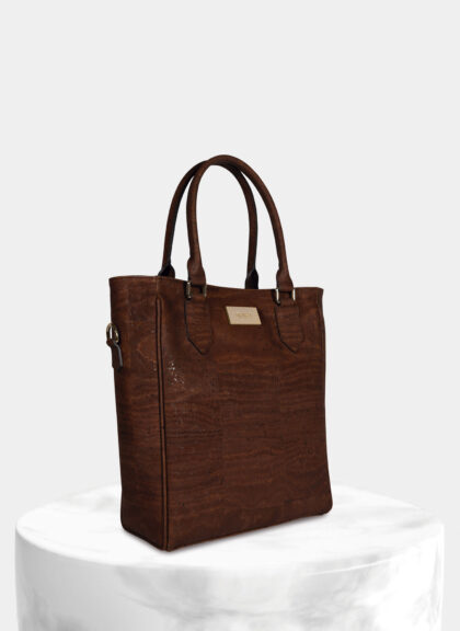 Classic Brown Cork Tote Bag