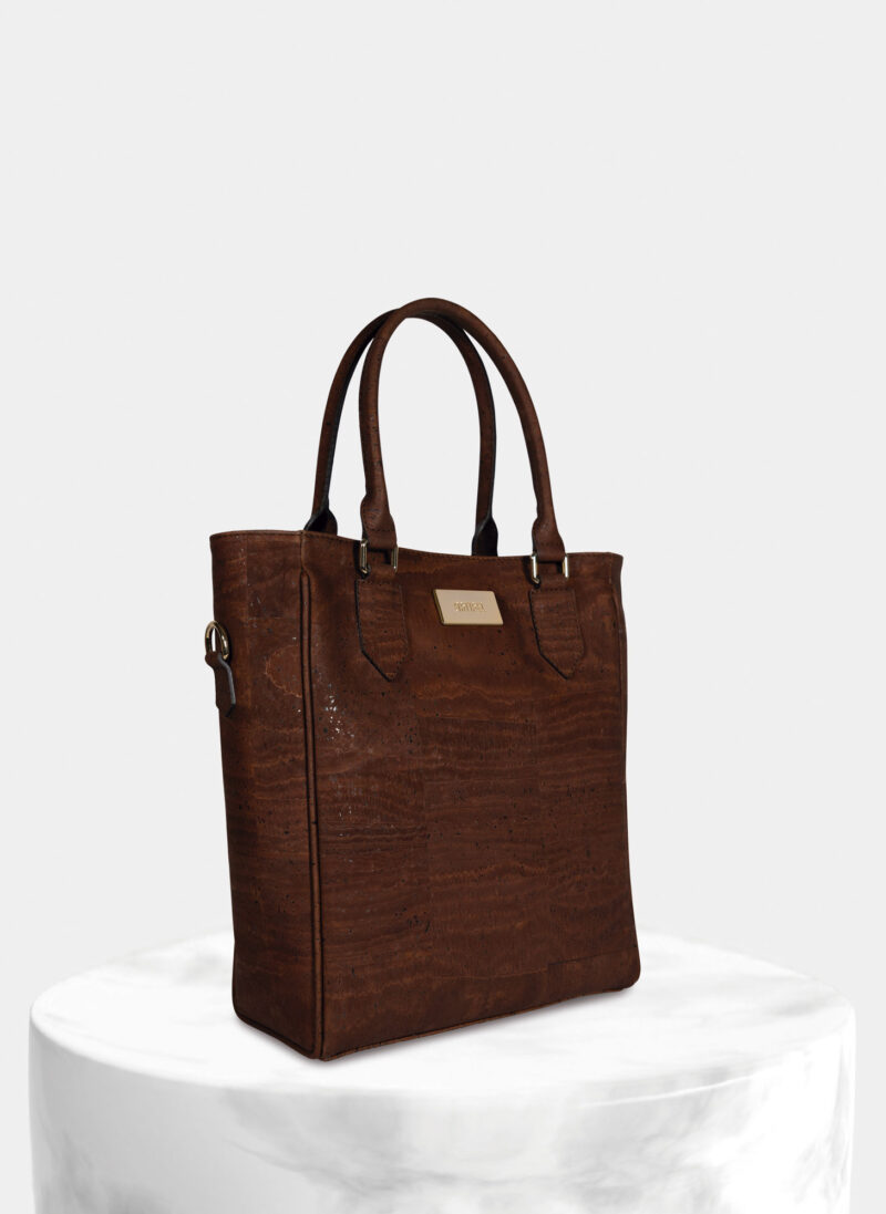 Classic Brown Cork Tote Bag